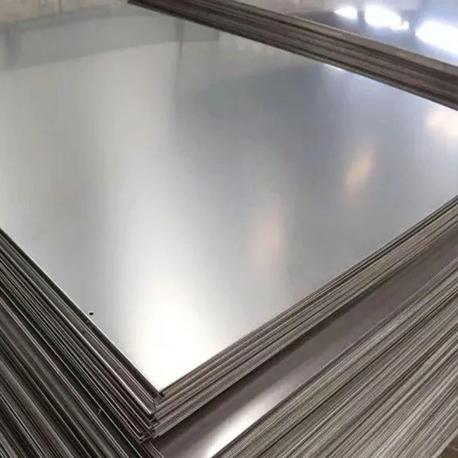 Produktbild von 1mm Edelstahlblech 1.4301 – Einseitig Gebürstet, 350x350mm, Mit Schutzfolie, Rostfrei & Vielseitig