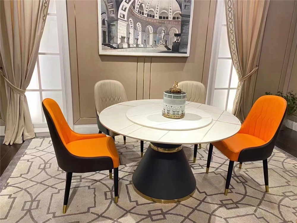 Rotatory Table Chair Restaurant Cafe Wooden Back Rotary Chair 2010 Wood Chairs Upholstered ...