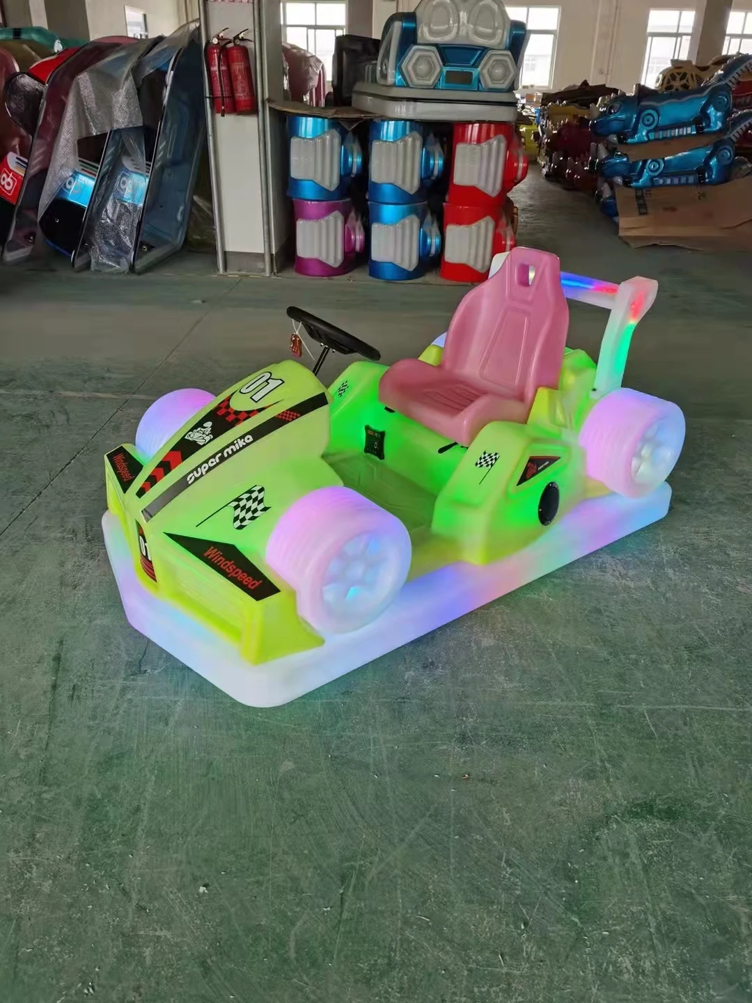 new Sports go kart style children electric car price battery bumper car for sales