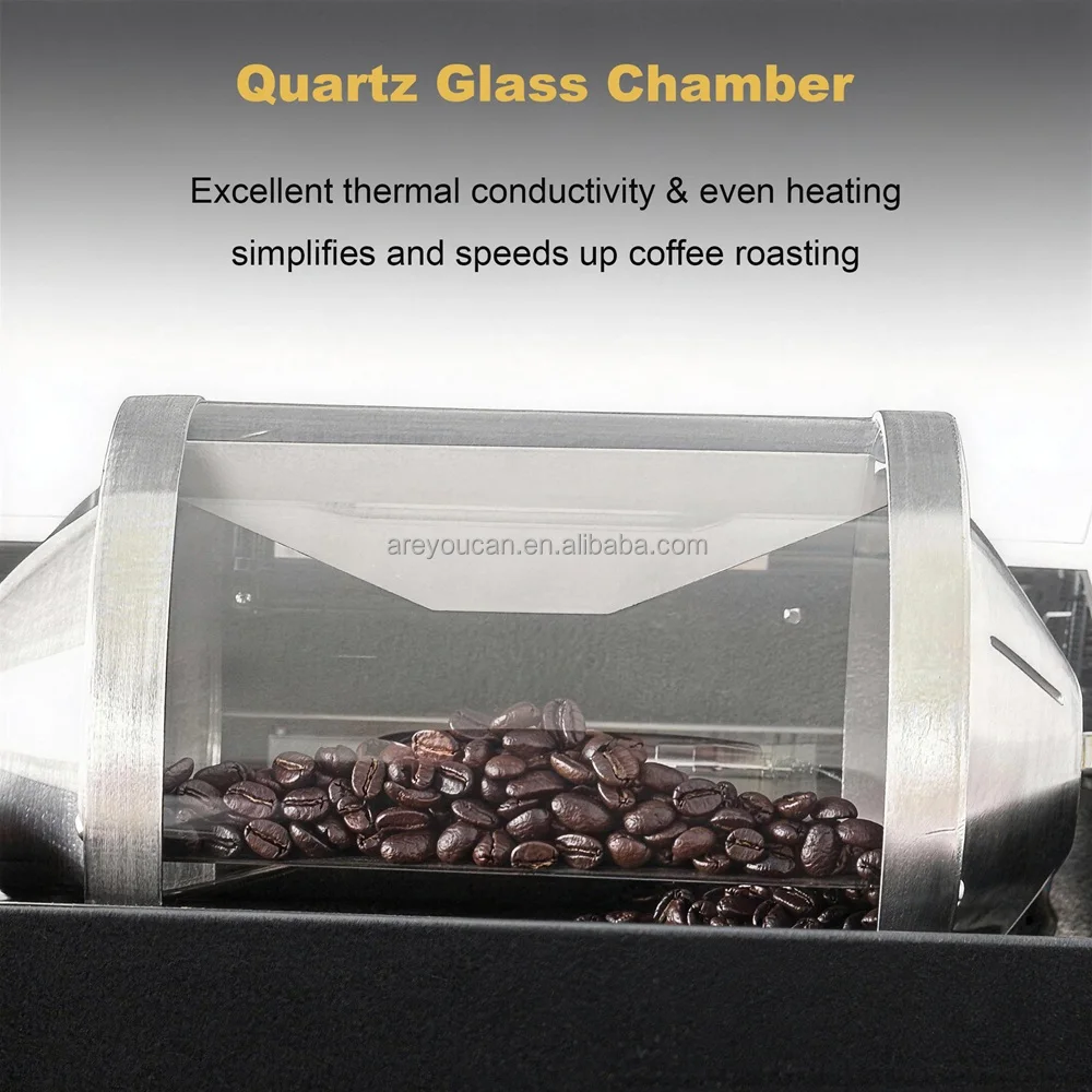 Y-T02A Home Automatic Coffee Roaster Coffee Bean Roaster Multi