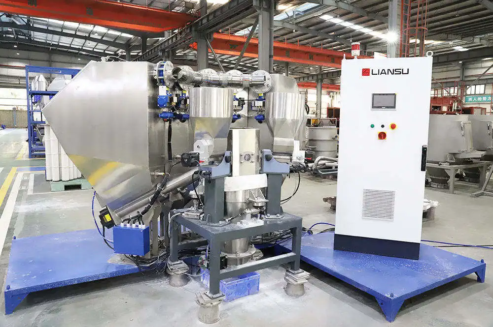 4 Component Multihead Weigher Powder Doser Chemical Machinery Equipment Automatic Plastic Additive Dosing
