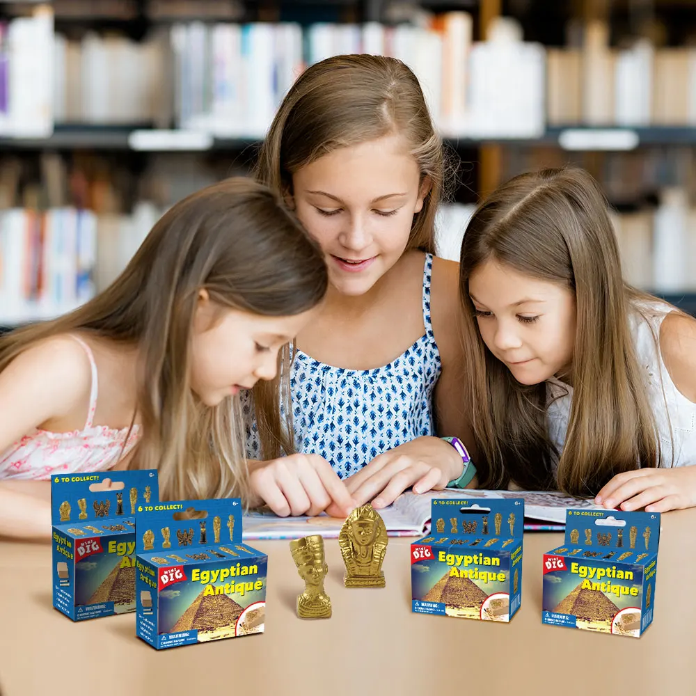 2022 детские игрушки онлайн STEM образовательный мини Египетский Античный Набор для детей оптом в наличии