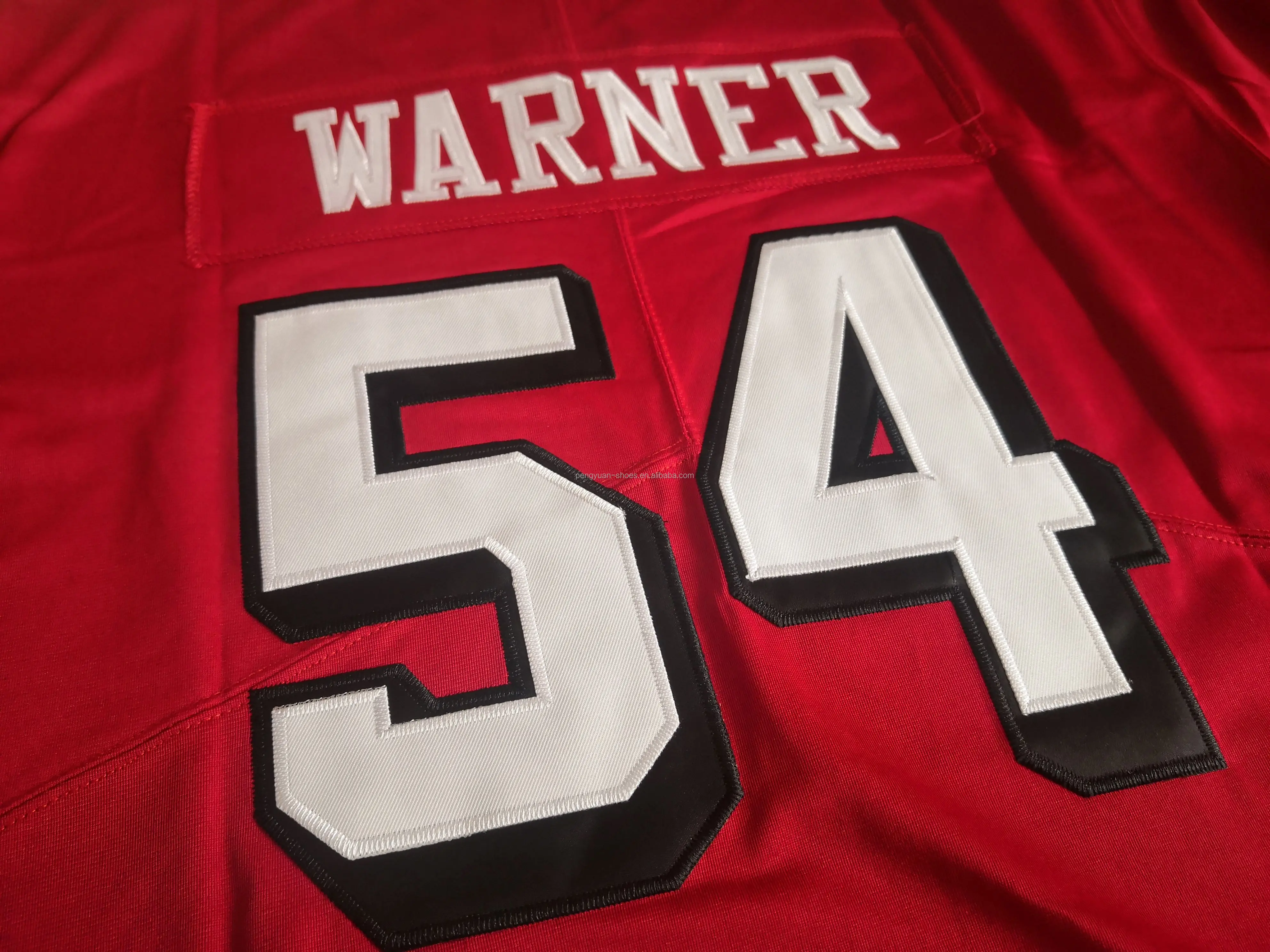 Fred Warner 49ers Jersey #54 Edition Black Golden Men's