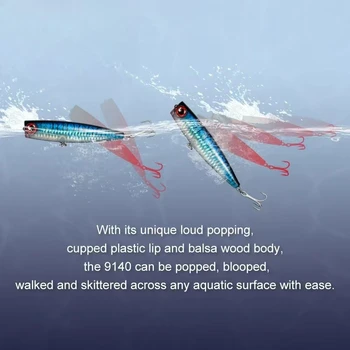 CHEERY High Quality Popper Lure Topwater Fishing Lure Poppers Hard Bait Tackles – Popper – view 5