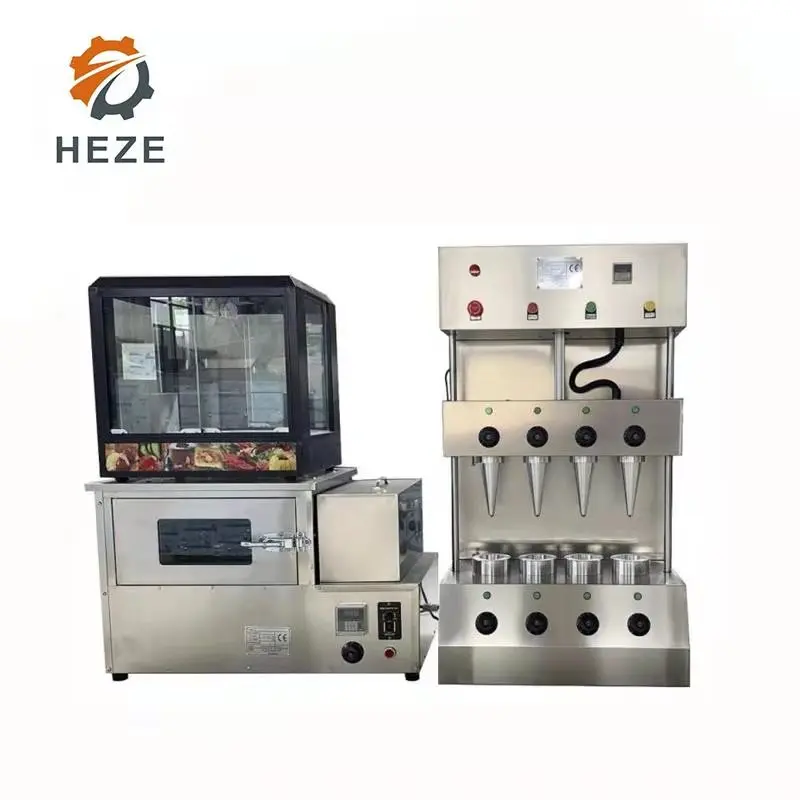 
 Автоматическая машина для пиццы, конусная машина для пиццы, конусное оборудование для пиццы  