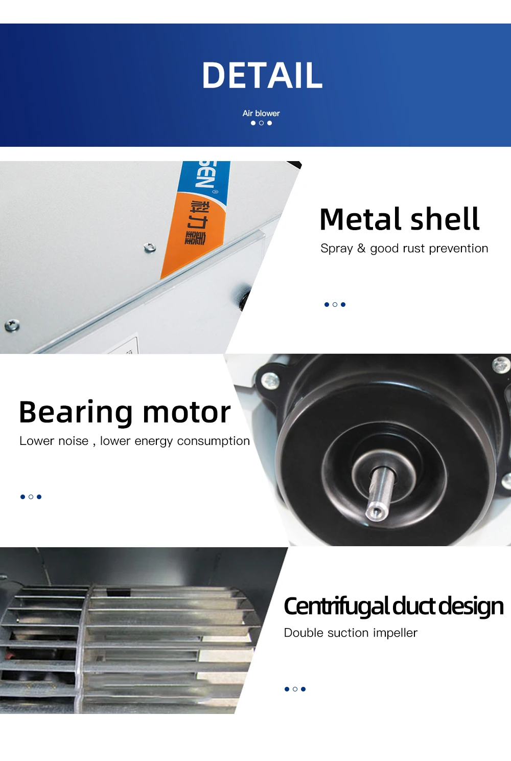 Energy Heat Recovery Unit, 500m3, Galvanized sheet - detail 8