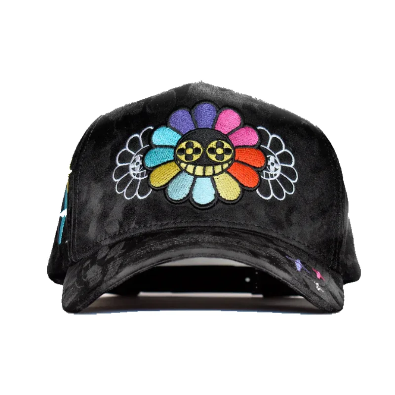 帽子 MURRAL Quartz embroidery hat Custom 5-Panel Cap with 3D Embroidery - Unisex Baseball Hat OEM