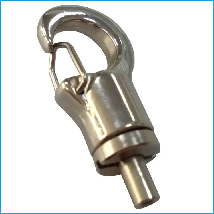OEM Customized Steel Cable Gripper with Spring Hook Wire Rope Clip Cable Suspension System Clip