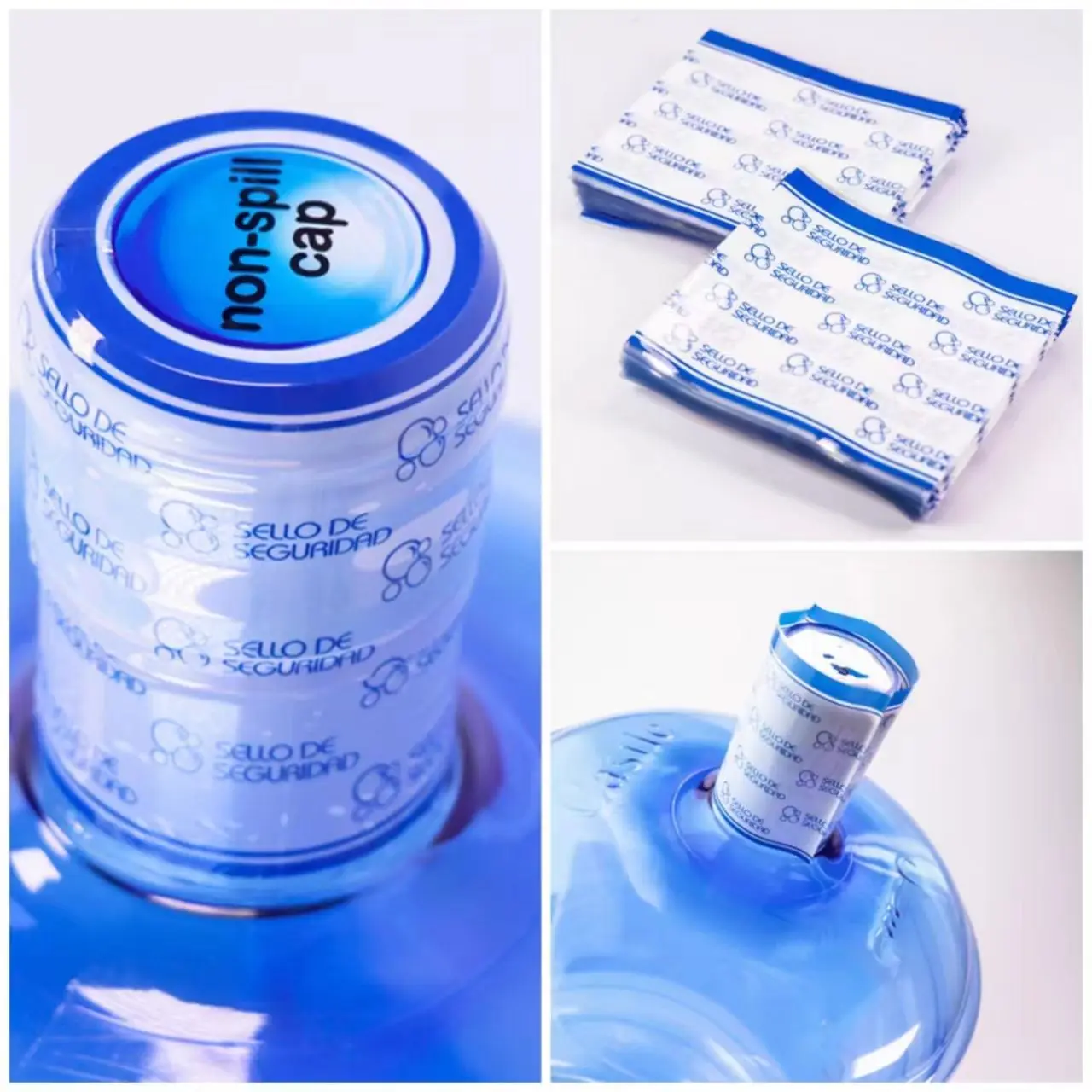 Free Sample New Design Shrink Label for PVC Heat Shrink Sleeve Label Water Bottle Label