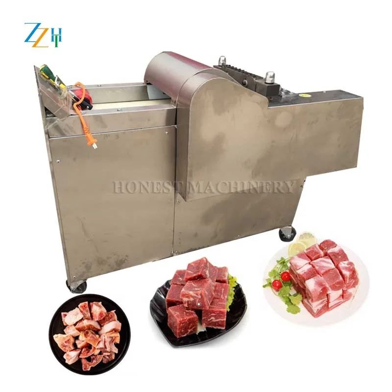 poultry meat cutter ，frozen poultry cutter， poultry meat cutting machine