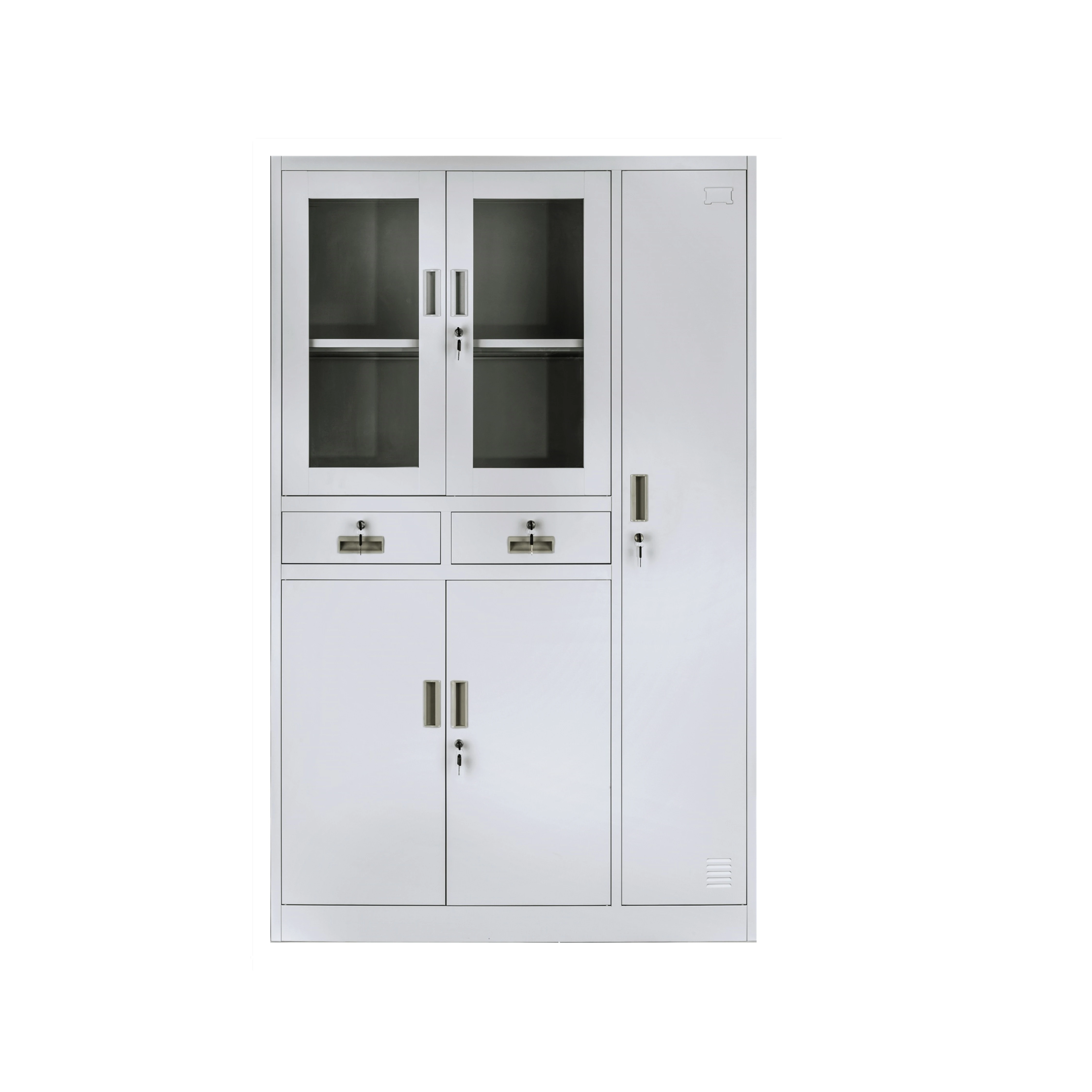 Office Cabinet Iron Cabinet With Glass - Buy Filing Cabinets,Metal  Wardrobe,Door Cabinet Product on 