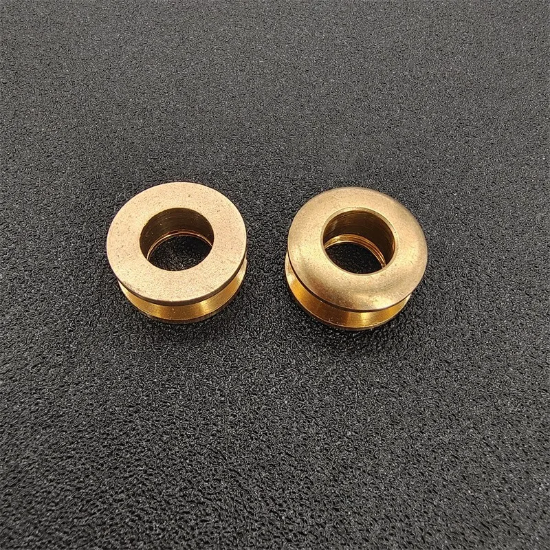 Оптовая продажа металлическая сумка аксессуар для кожаных изделий различные размеры цельные латунные люверсы с петельками круглые