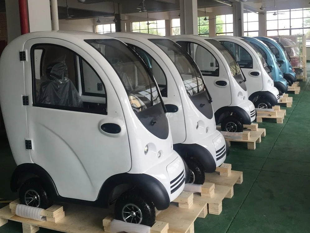 Полностью закрытый-мобильность-скутер закрытый мобильный салон Электрический скутер без лицензии