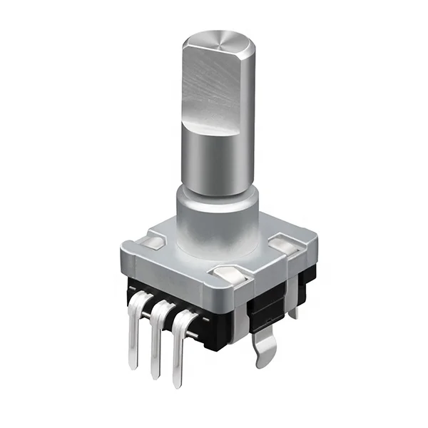 Ec11 Rotary Encoder Switch 0.5mm/1.5mm Push Button 16 Pulse Encoder Switch 16 Detent Ec11spring Rotary Encoder With Self-Locking