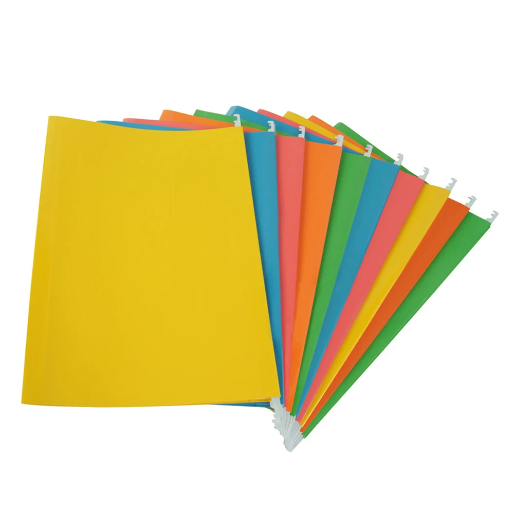 Утолщенная бумажная железная подвесная быстросъемная папка для файлов A4 Заводская Прямая поставка документов