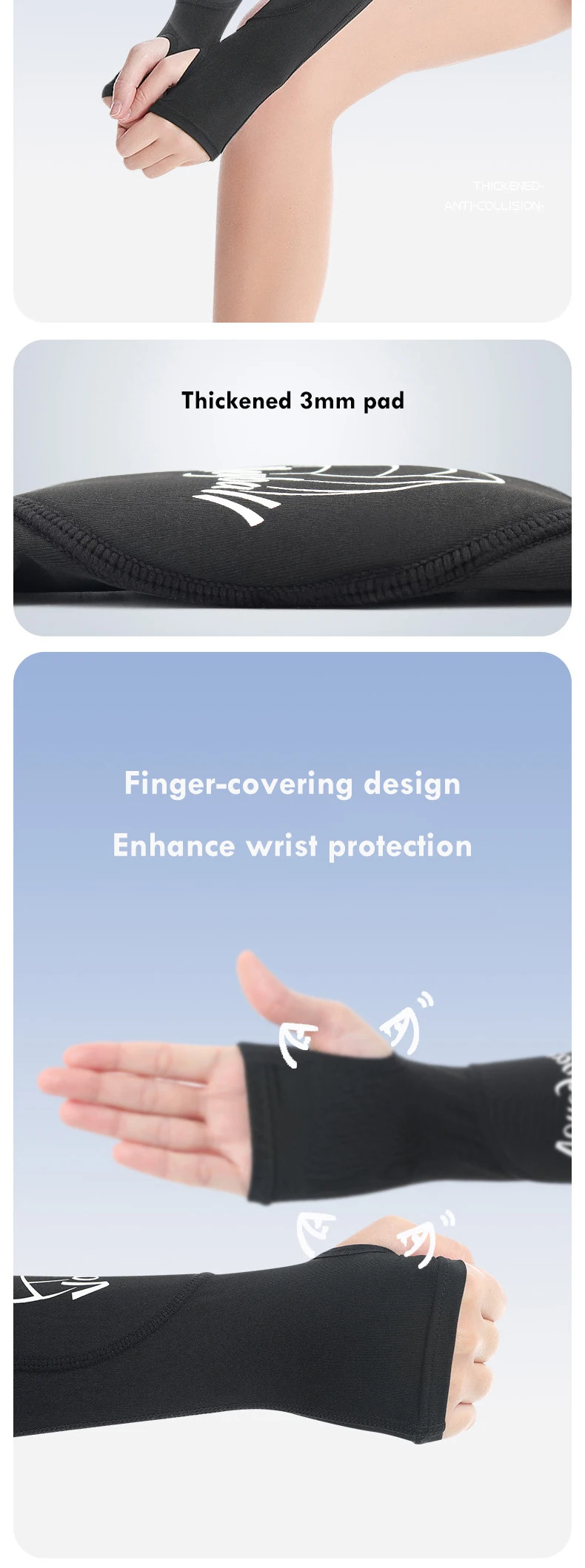 Anti Collision Pressurized Forearm Pad Volleyball Arm Compression