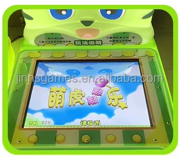 Children's Coin-Operated Puzzle Arcade Game Machine Hit Hammer on Mouse-1 Year Warranty Whack-a-Mole Style