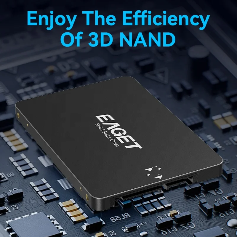 EAGET S205-5 Internal SSD 120GB SATA Hard Drive for Laptops