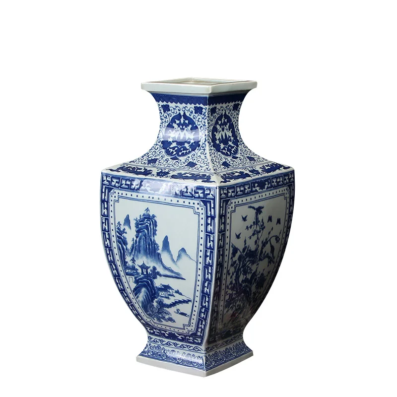 中国明〜清時代の青磁花瓶 中国明〜清時代の青磁花瓶中国明〜清時代の青磁花瓶