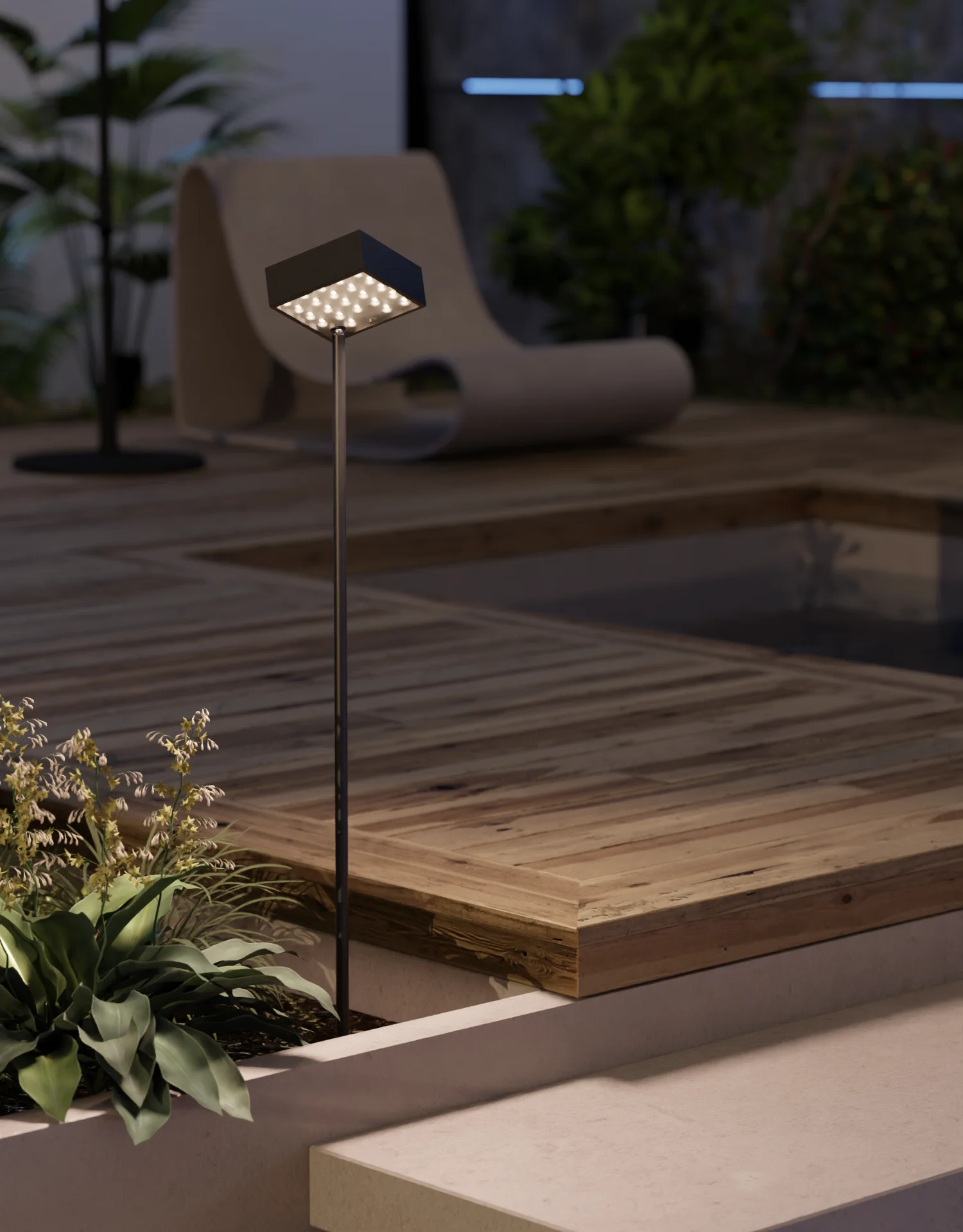 Solar-Wegeleuchten, wasserdicht, automatische Ein-/Ausschaltung, Landschaftsbeleuchtung für den Garten
