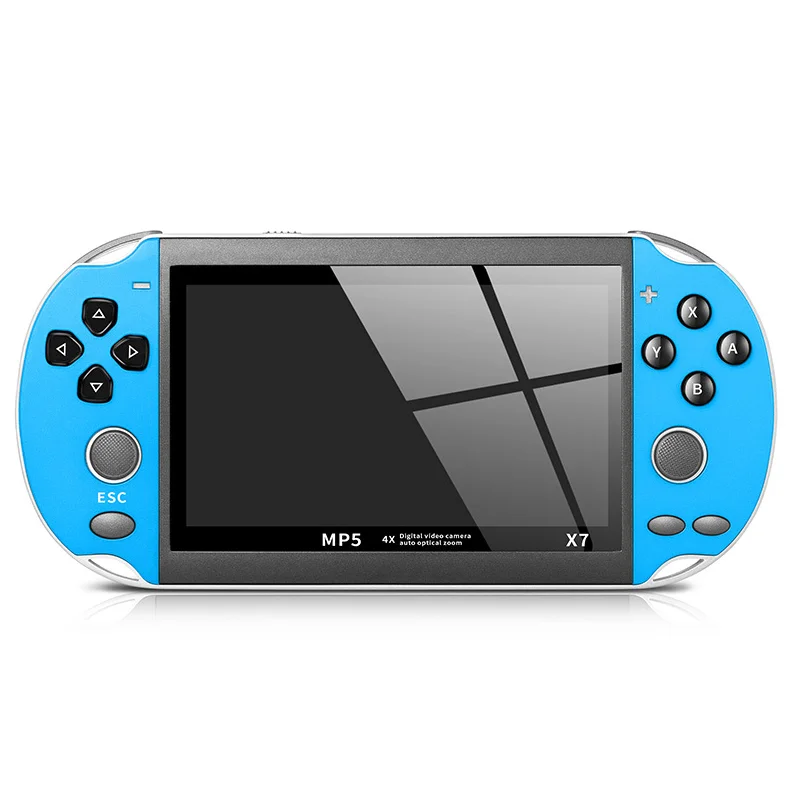 X7 Plus TV Video Handheld Console Portable Hand Held Classic Video Handheld Game Player with AV Cable and Camera