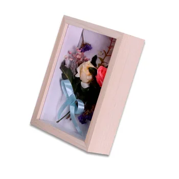 Custom wholesale solid wood pendulum thickened hollow word picture frame new Chinese wooden photo frame