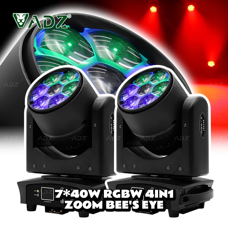 ADZ Mini 740 RGBW LED Zoom Moving Head Stage Light