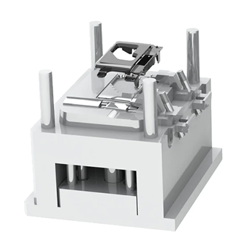 Custom Mold CNC Machining OEM Aluminum Alloy Fishing Lure Sinker Bait Molds  Custom Injection Worm Metal Fishing Spoon Mould