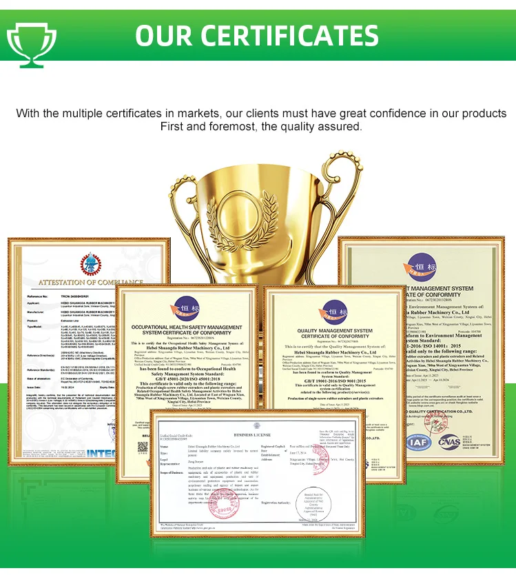 Factory Price Butyl Reclaimed Rubber Production Line Butyl Rubber Desulfurization Machine Refiner Extruder