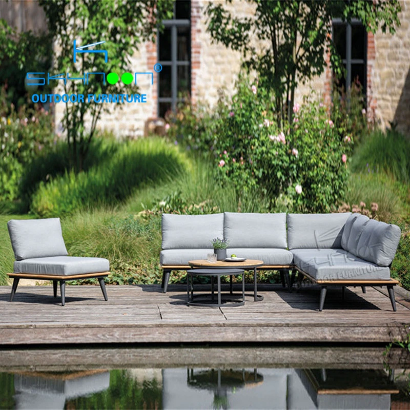All Weather Outdoor Sectionals Sofas New Design Luxury Aluminium Lounge Set Leisure Ways Garden Set(62103) - Buy Garden Sofa Lounge Set,Outdoor Sectionals Sofas Product on Alibaba.com