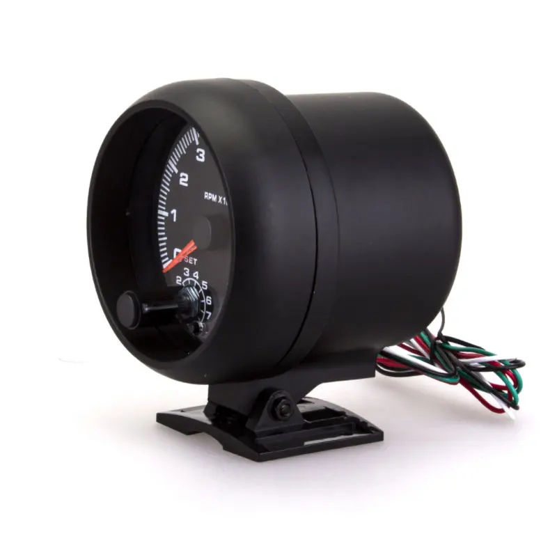 Toerenteller toerenteller, 2 inch 10.000 tpm 7 kleuren LED-schakellicht Toerenteller toerenteller, 2 inch 10.000 tpm 7 kleuren LED-schakellicht
