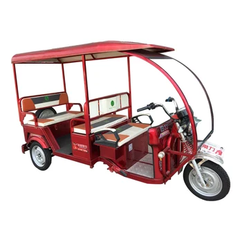 Solar panel electric car, new car, e auto rickshaw Tourist sightseeing vehicle TUKTUK