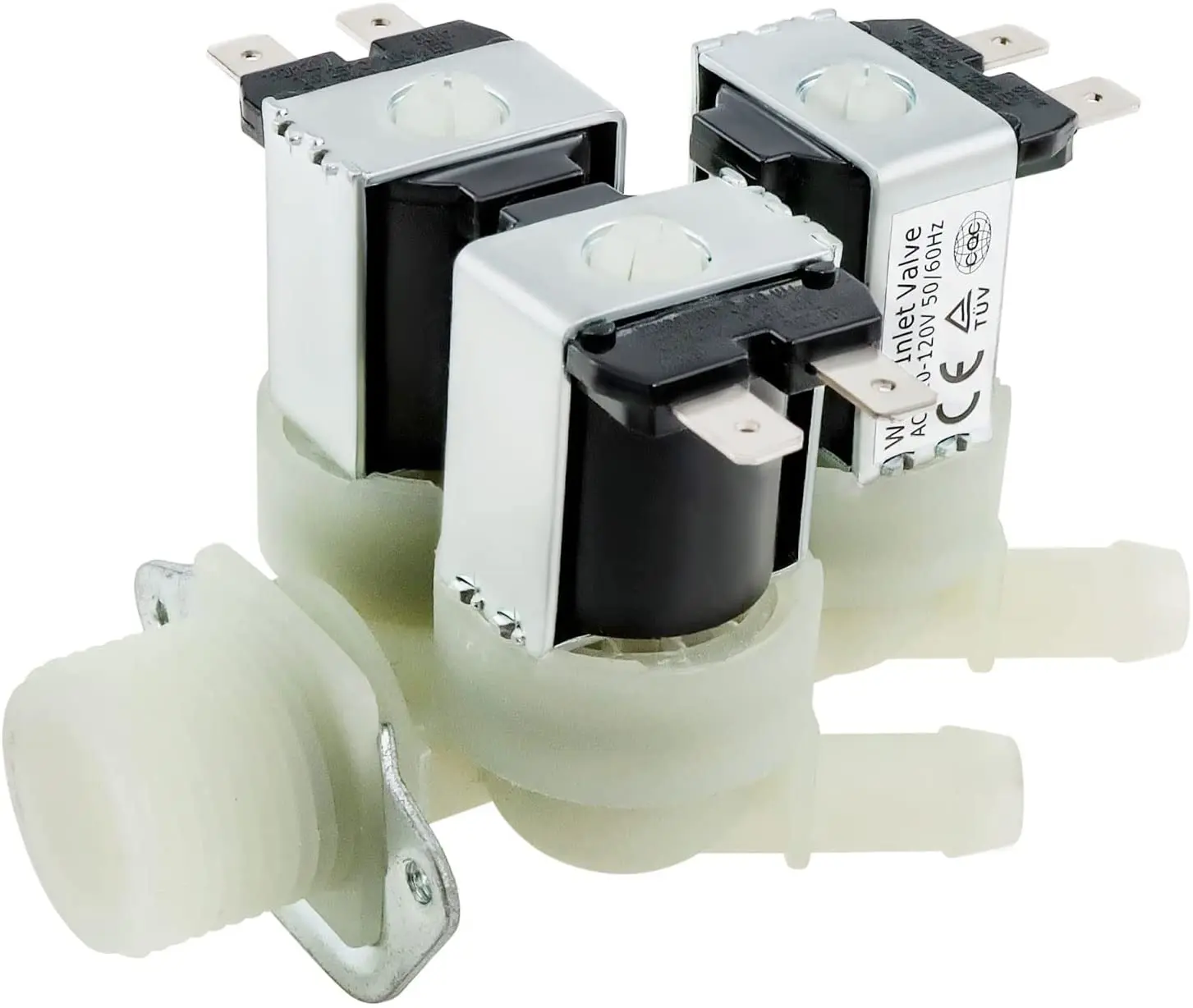 LG Electric Power Source Front Load Washer Triple Solenoid Cold Water Inlet Valve Model 5220FR2075B 5221ER1003A Washing Machines