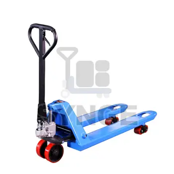 SYNGE Factory In-Stock Manual Pallet Truck Jack 5ton 3ton 2ton Hydraulic with Rubber Wheel Manual Forklifts