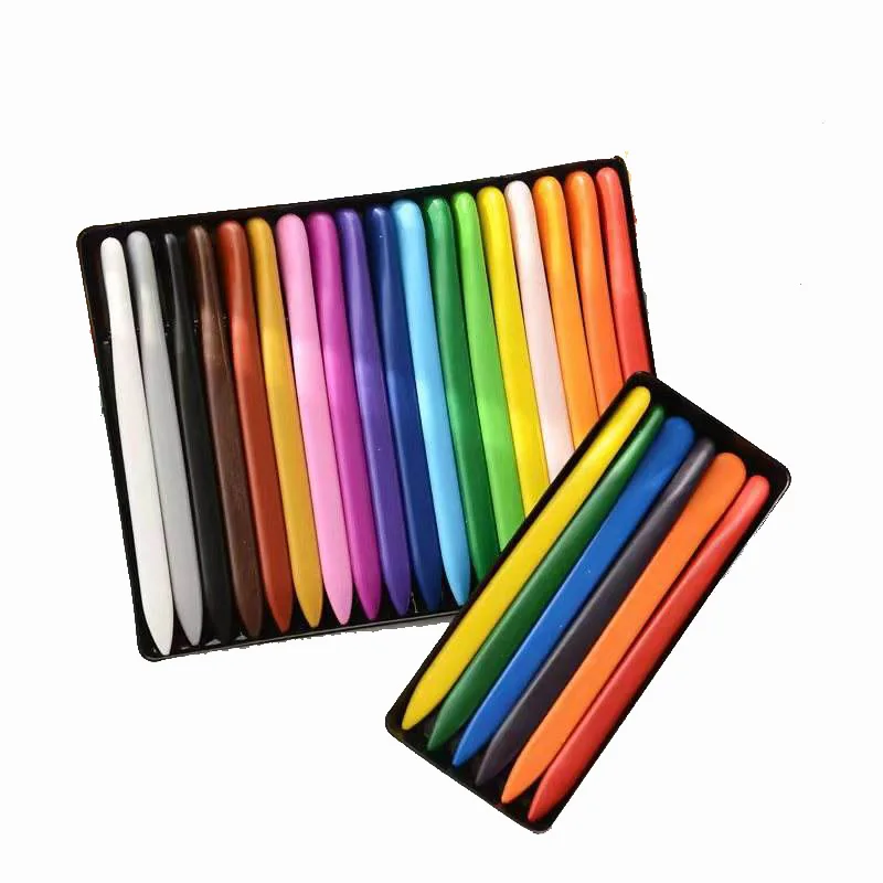 Best Sales Non-toxic Baby Using Washable Erasable Plastic Crayons for Drawing Painting Doodling