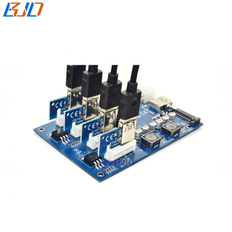 2 PCIe Riser PRO-V011 - Adattatore Da 1X A 16X Per Mining Crypto | Con Cavo USB 3.0 - Foto 2