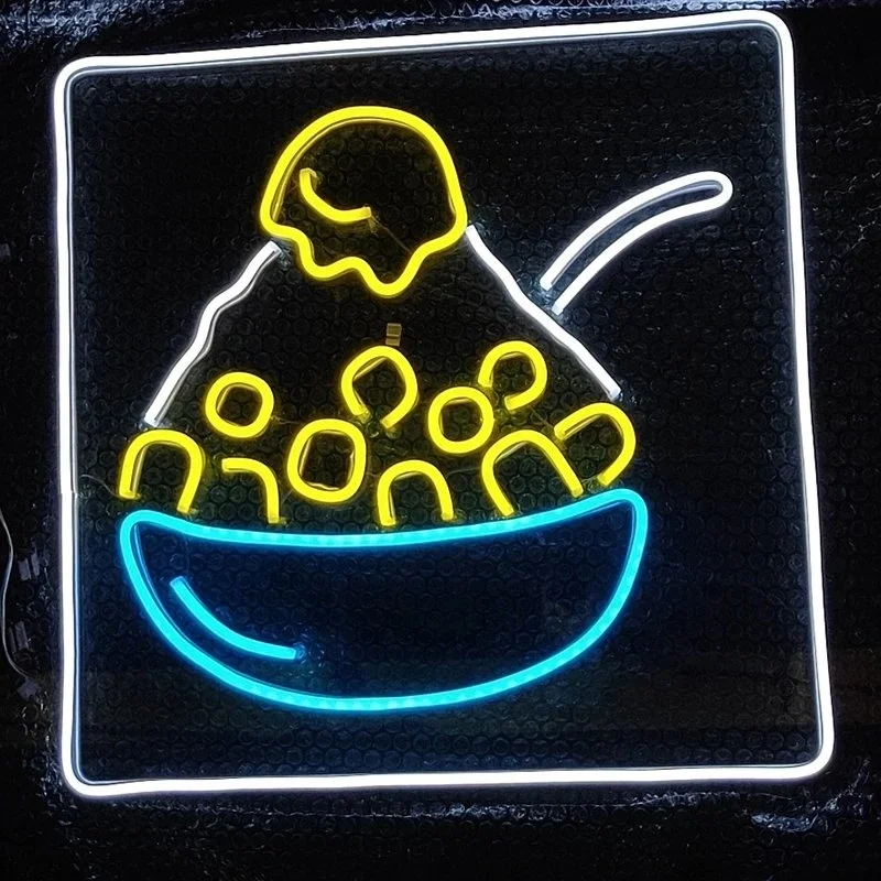 product high quality custom advertising 24 hours open led neon food sign for snack bar-8