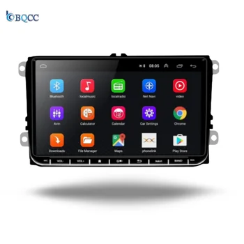 BQCC 9" Android13 WIFI GPS Car Player for VW POLO GOLF 5 POLO PASSAT B6 CC Car Radio TOURAN SCIROCCO Transporter T5 Multivan CAD