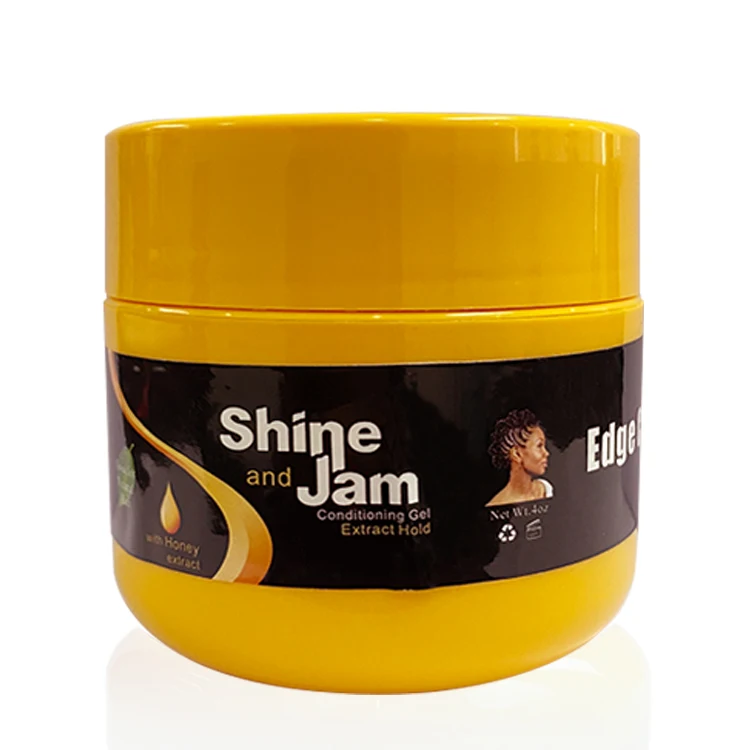 Private Label Strong Hold Custom Instant Shine And Jam Gel Edge Control