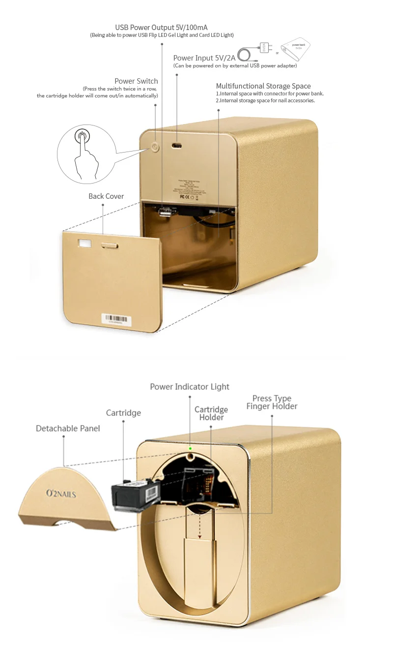 Discount price Digital 3D Finger Nail Printer Machine Nail Printing Machine Digital Nail Art Machine manicure store home use