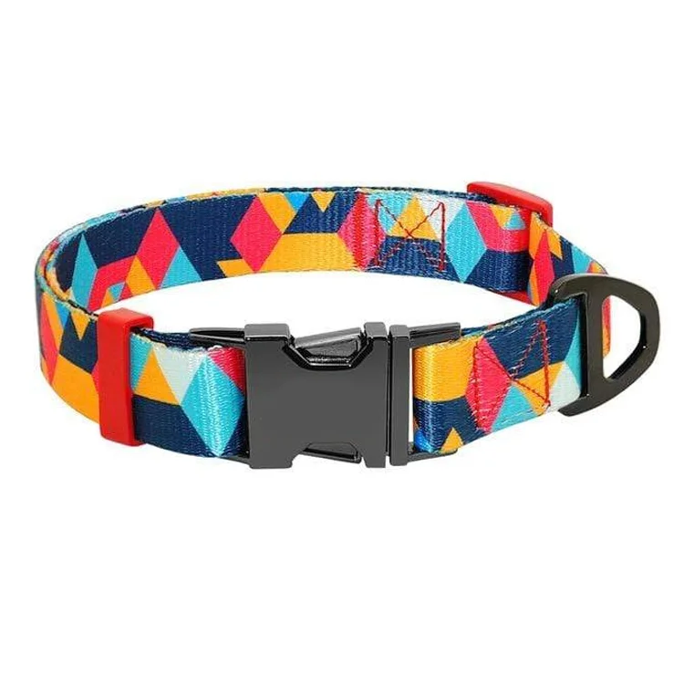 MATTEO Collar Plastic Buckle Boho, Pet collars and leashes