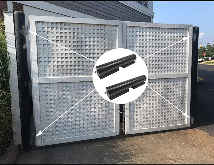 8 Cerniere A T Nere Per Porte 4 Pollici - Con Viti, Per Cancelli, Finestre, Capanni - Foto 9