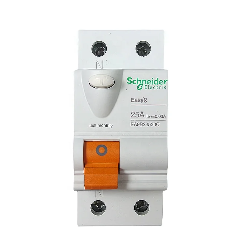 Original Easy9 EA9B RCOB Residual Current Operated Circuit Breaker 4P RCCB MCB 25A Double Pole 63A RCCD 2P RCBO EA9B22530C 32A