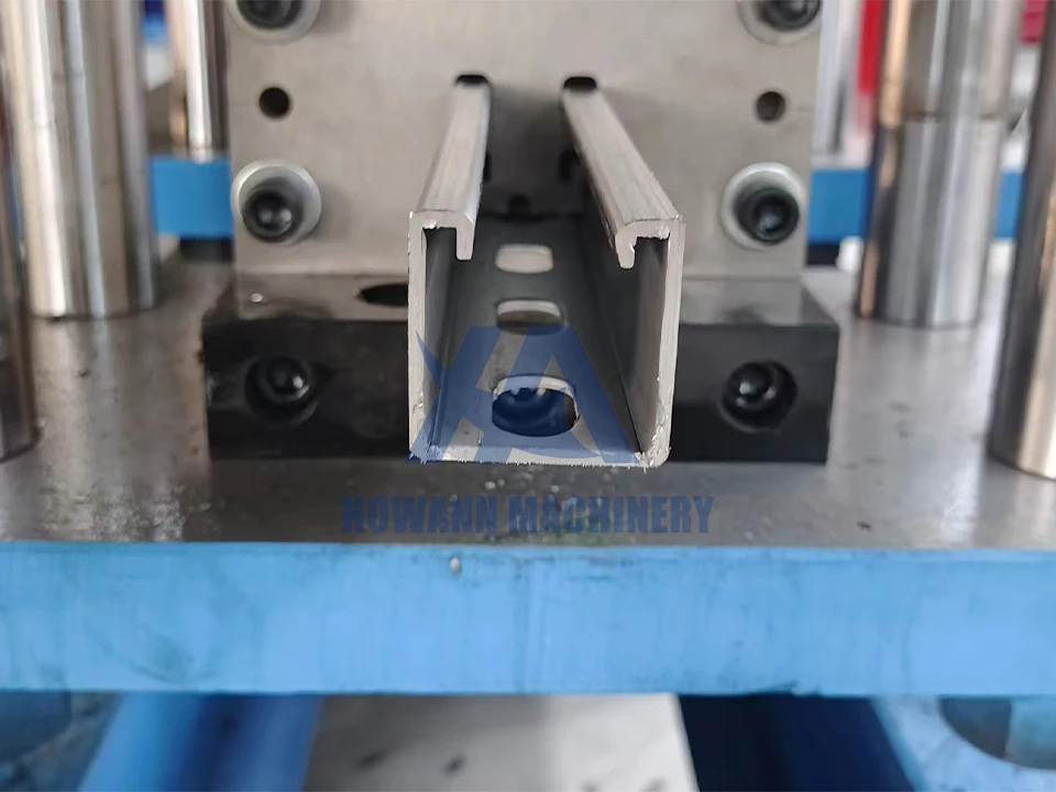 High Precision Unistrut Solar Strut Channel Solar Panel Making Machine Solar Strut Roll Forming Machine Steel Framing Machine