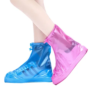 Leisure zipper rainproof shoes boots wholesale new creative waterproof non-slip dustproof rain shoes for men and women