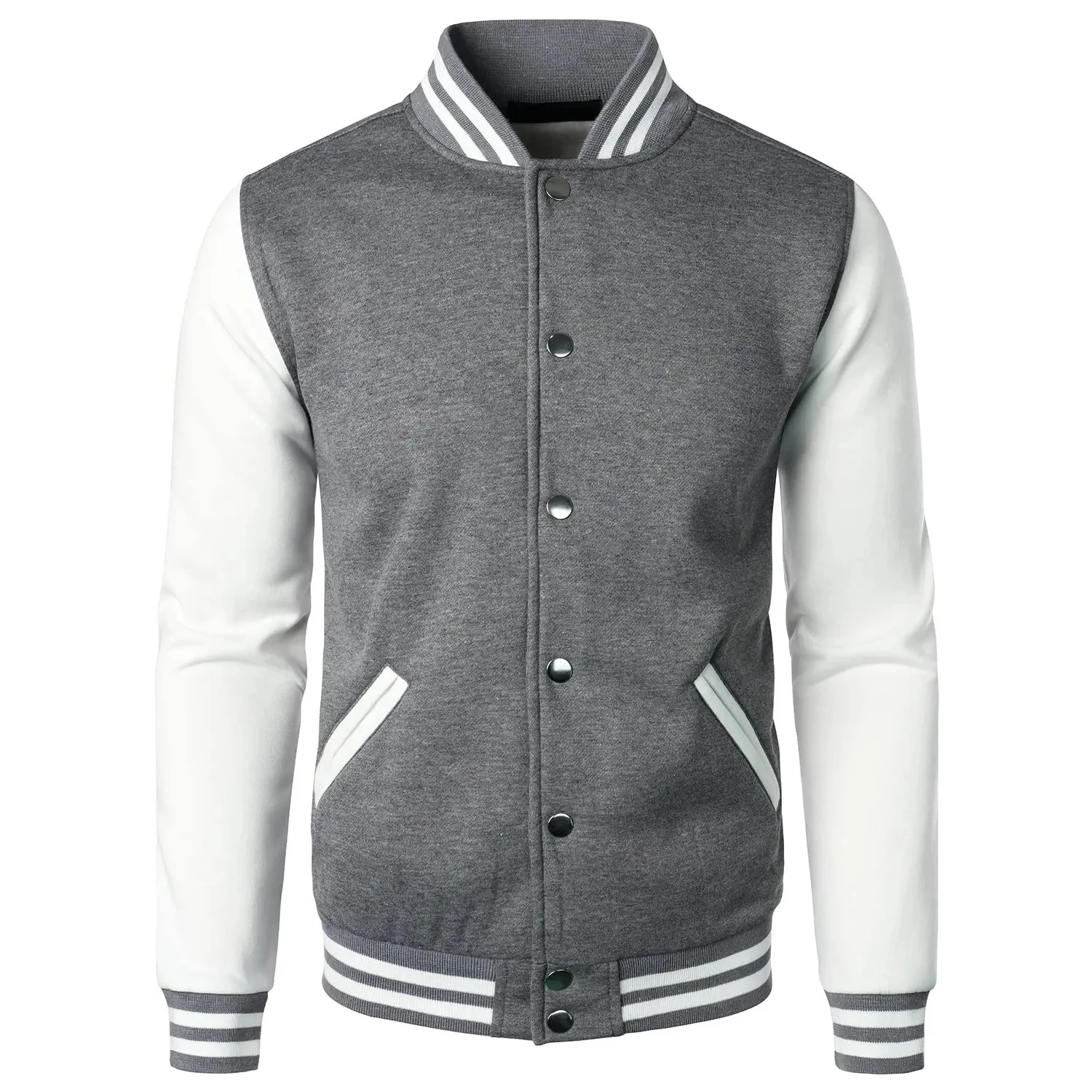 High Quality Custom Print Embroidered Varsity Jackets Custom Plus Size 