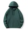 Maglione in cotone pettinato da 330 g-verde oliva