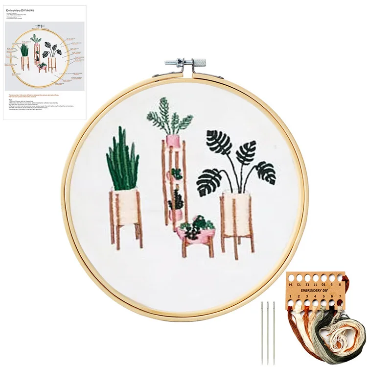 Оптовая продажа набор ручной вышивки для начинающих в том числе Наборы инструментов рукоделия