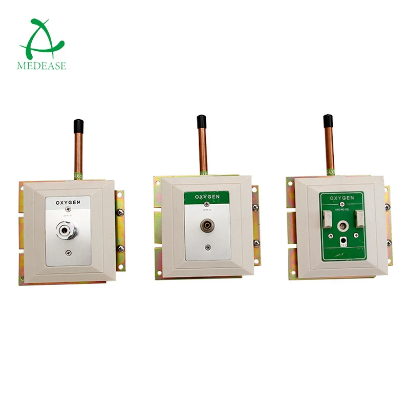Bed Head Unit Medical Gas Terminal Units Medical Wall Mounted Pipeline Hospital Ohmeda Standard Gas Outlet Oxygen Out
