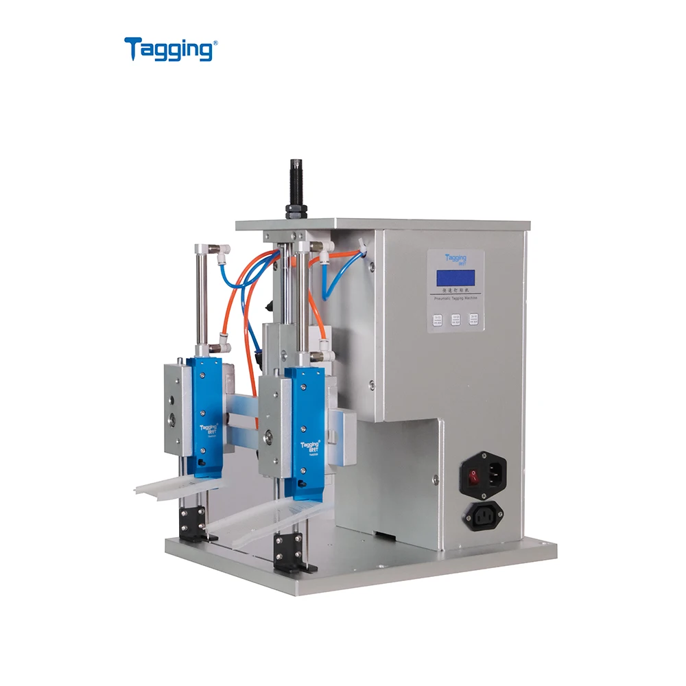 Automatic Pneumatic TM5210 Label Attaching Tagging Gun Machine for Door Mat With TN5209 Needles